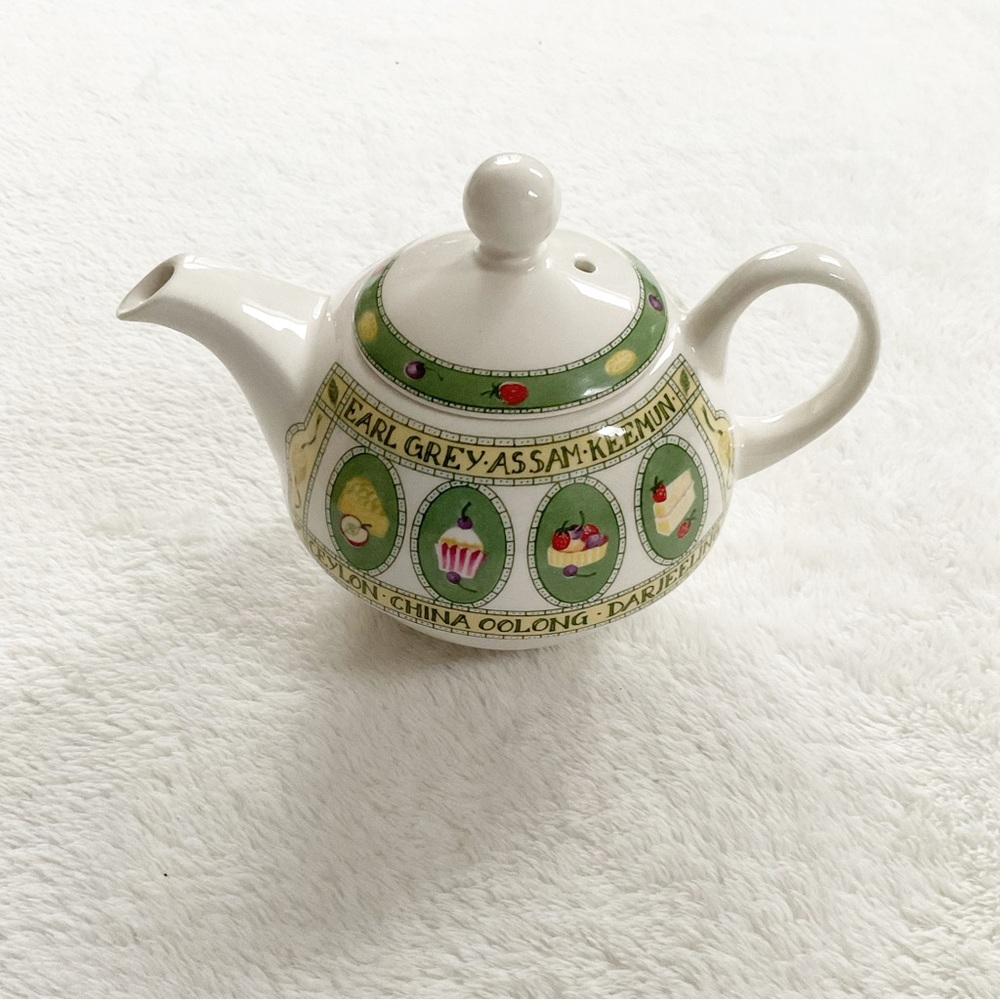 Arthur Wood & Son Staffordshire England Small Teapot Vintage Dessert Tea Motif